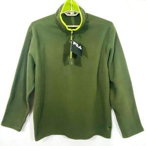 Fila Micro Fleece Quarter Zip Pullover - 2XL - NWT - Unisex